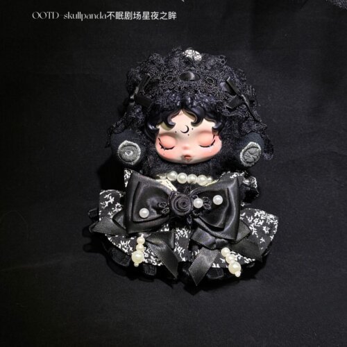 Skullpanda Darkness Handmade Outfit – Gothic Starry Night OOTD Set Skullpanda Darkness Handmade Outfit – Gothic Starry Night OOTD Set